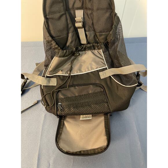 Pet Carrier Backpack Color Black/Gray Brand Unknown - Picture 5 of 11
